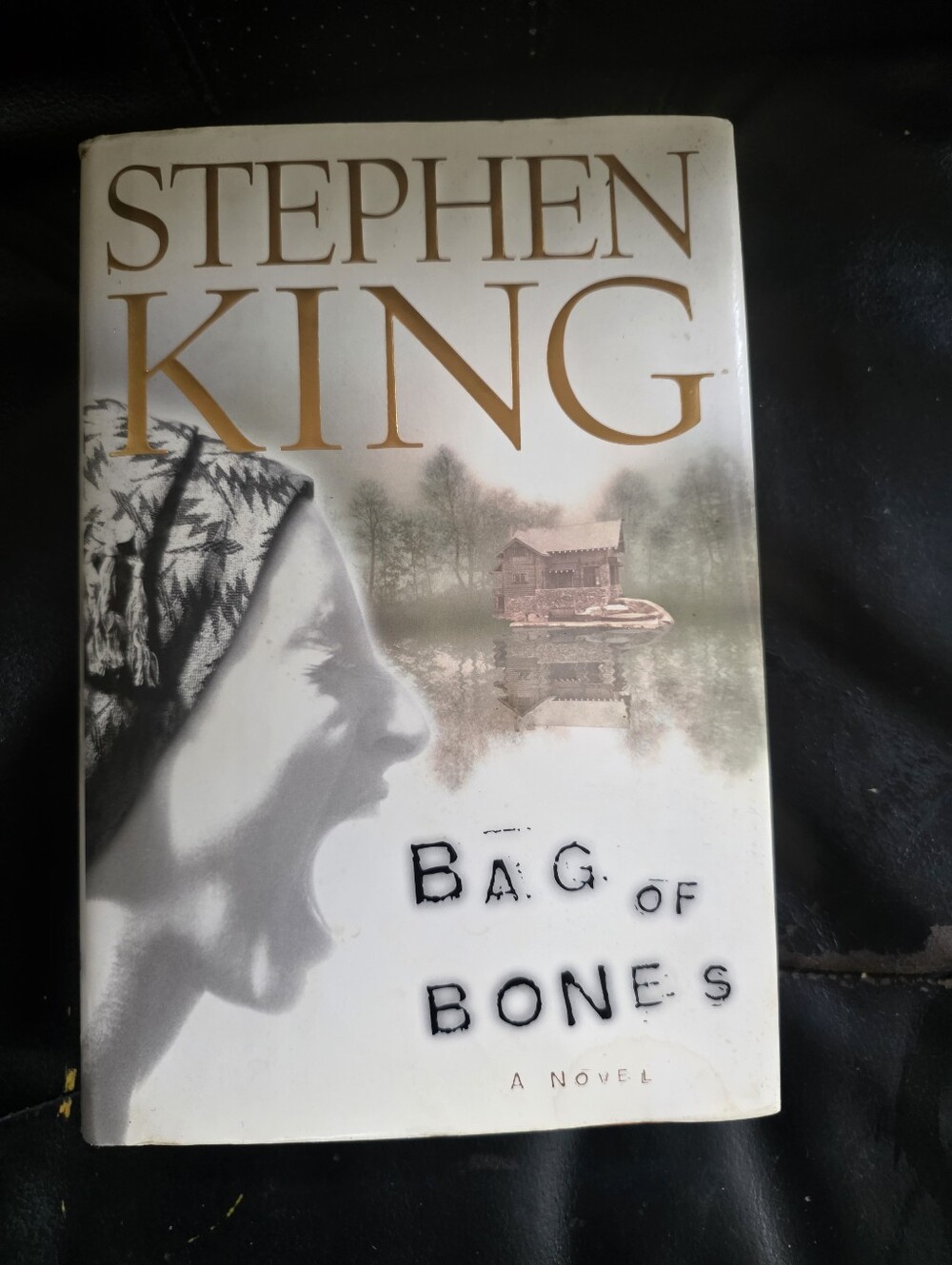 'Bag of Bones' Hardcover Book - White